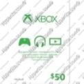 Xbox Live $50 Gift Card